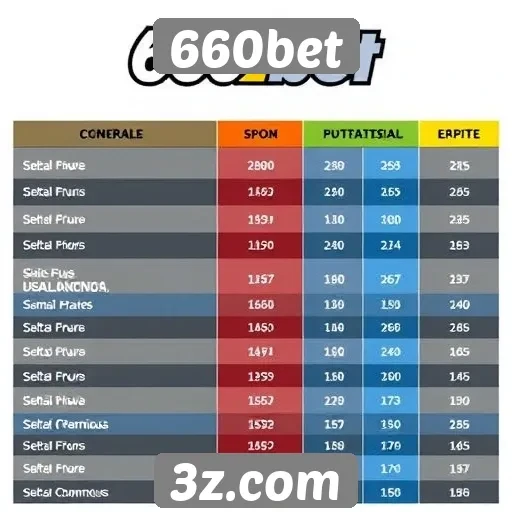 Comparação de 660bet com concorrentes no setor de apostas